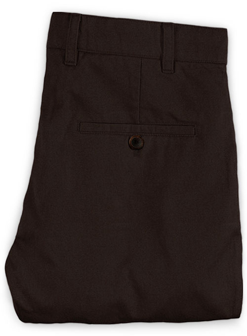 Brown Fine Twill Pants