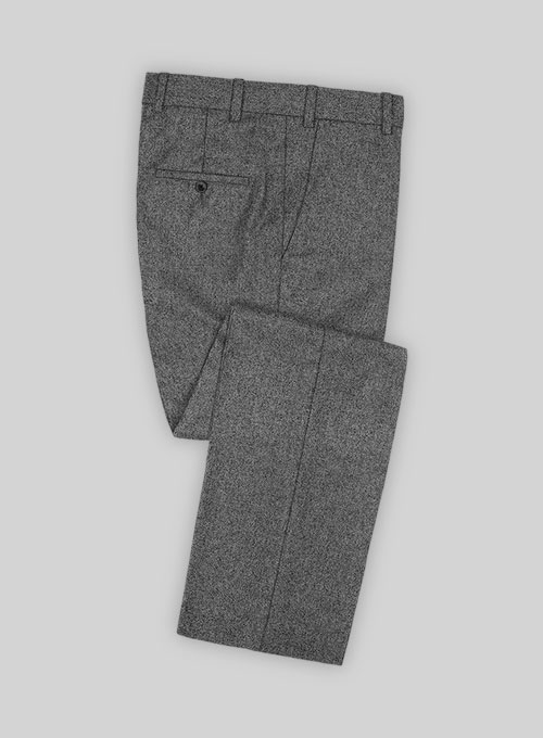 Gray Tweed Pants