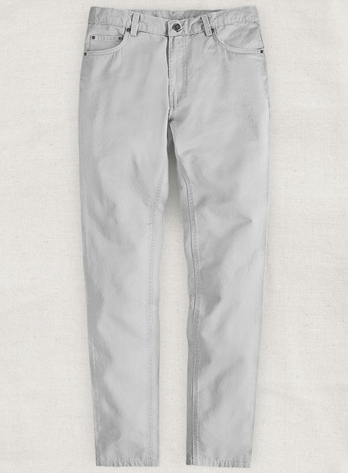 Light Gray Chino Jeans