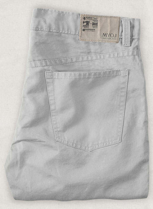 Light Gray Chino Jeans