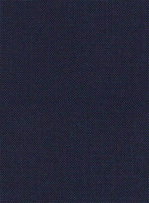 Napolean Birdseye Royal Blue Wool Pants