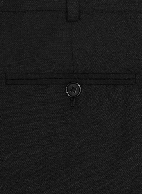 Napolean Imperial Black Wool Pants