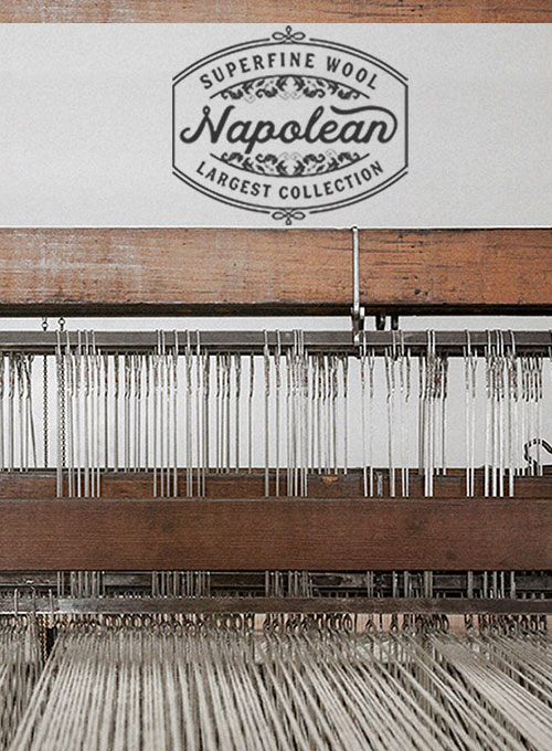 Napolean Flat Gray Wool Pants