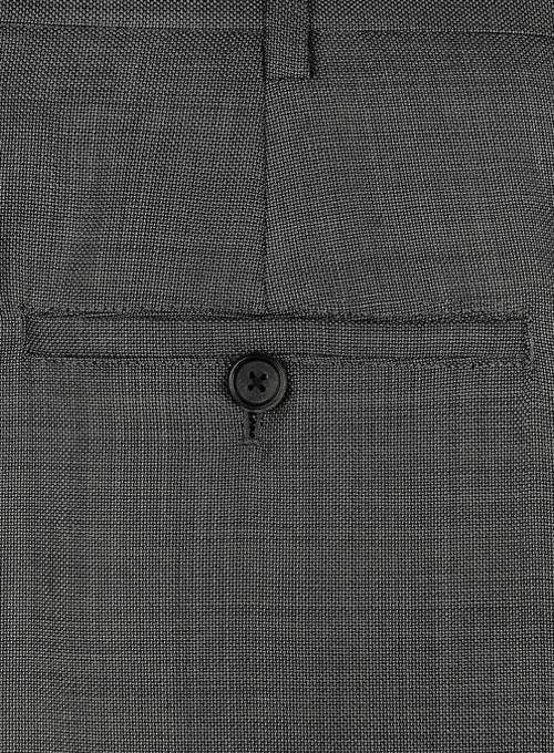 Reda Pret Dark Gray Pure Wool Pants