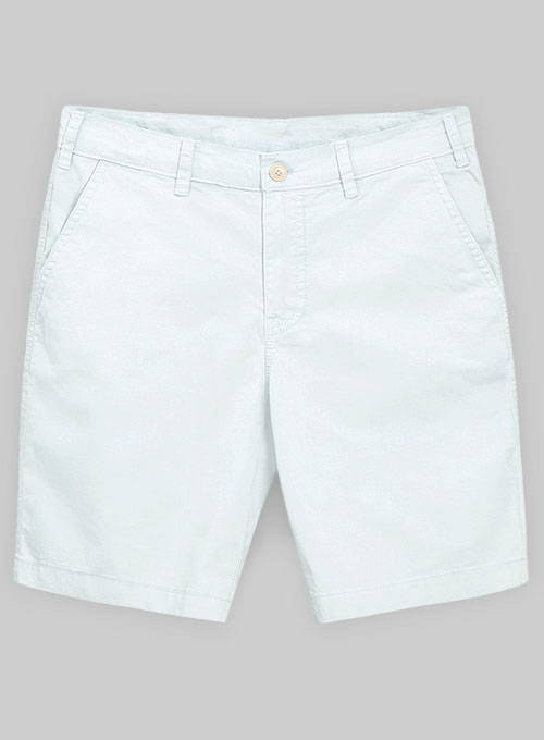 Sky Blue Stretch Summer Chino Shorts