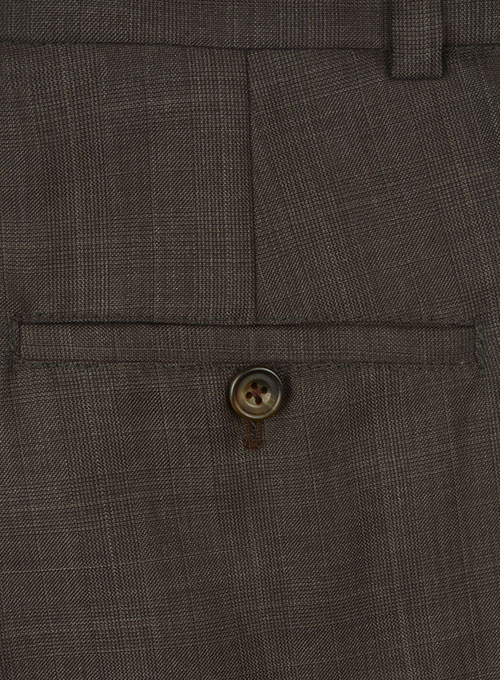 Sokrati Dark Brown Wool Pants