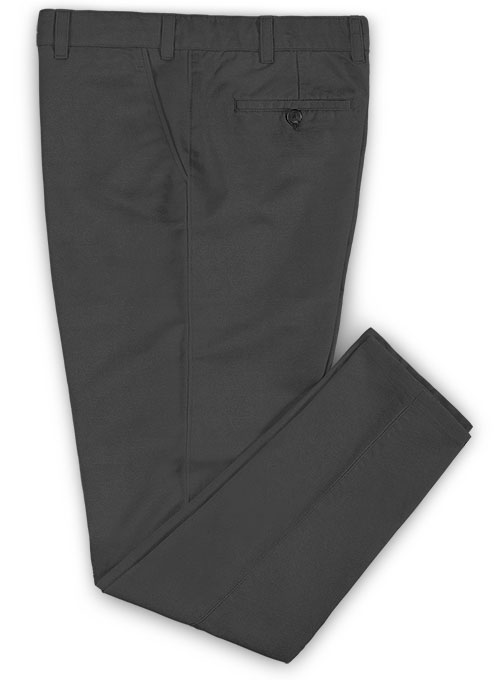 Summer Weight Dark Gray Chinos