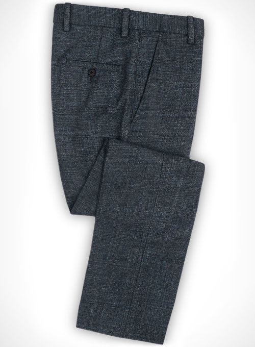 Vintage Glasgow  Blue Tweed Pants