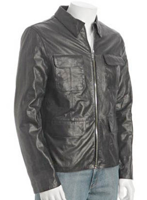 Damon Salvatore Leather Jacket - Click Image to Close