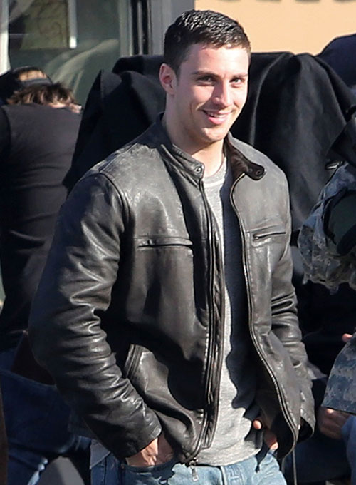 Aaron Taylor Johnson Godzilla 2014 Leather Jacket - Click Image to Close