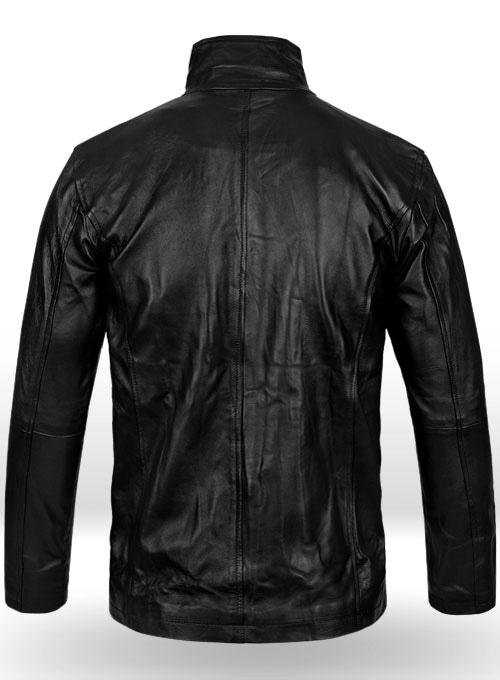 Black Leather Jacket # 126 - Click Image to Close