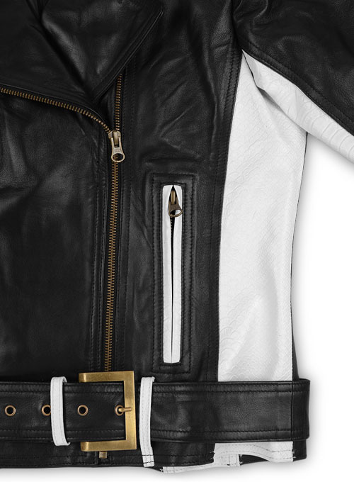 Black Leather Jacket # 289 - Click Image to Close