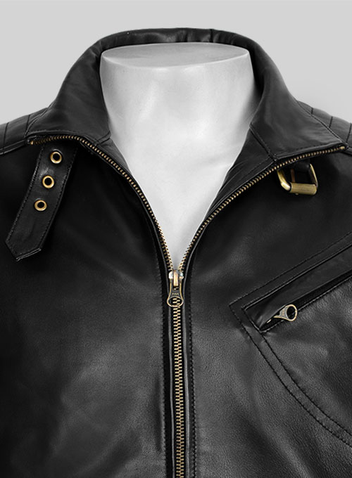 The Bourne Legacy Jeremy Renner Leather Jacket - Click Image to Close
