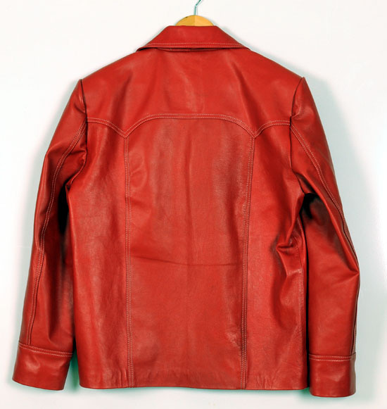 Brad Pitt Fight Club Leather Jacket - Click Image to Close