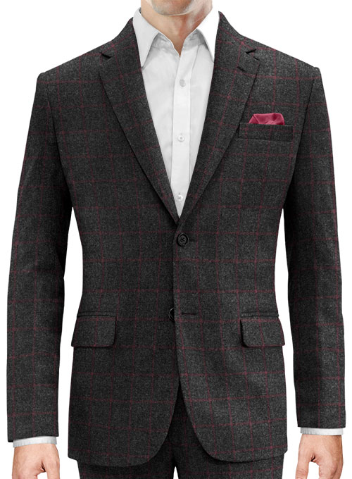 Bristol Charcoal Tweed Jacket