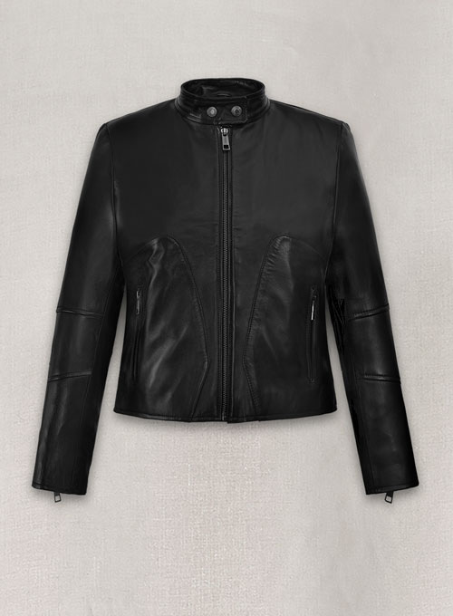 Carrie Anne Moss The Matrix Resurrections Leather Jacket