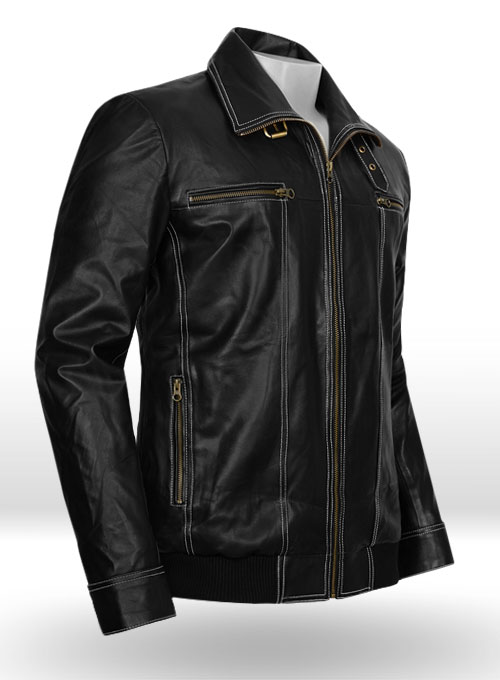 Die Hard 5 Bruce Willis Leather Jacket - Click Image to Close