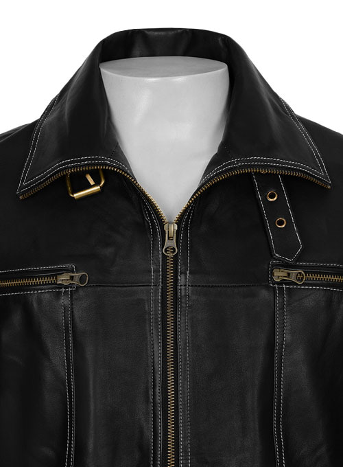 Die Hard 5 Bruce Willis Leather Jacket - Click Image to Close