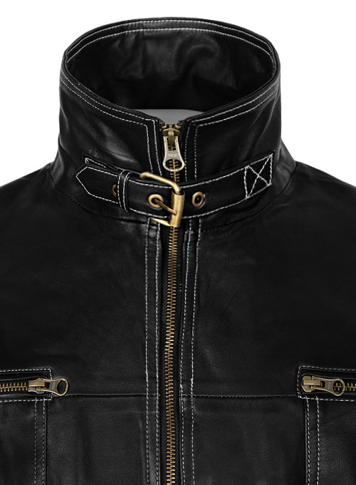 Die Hard 5 Bruce Willis Leather Jacket - Click Image to Close