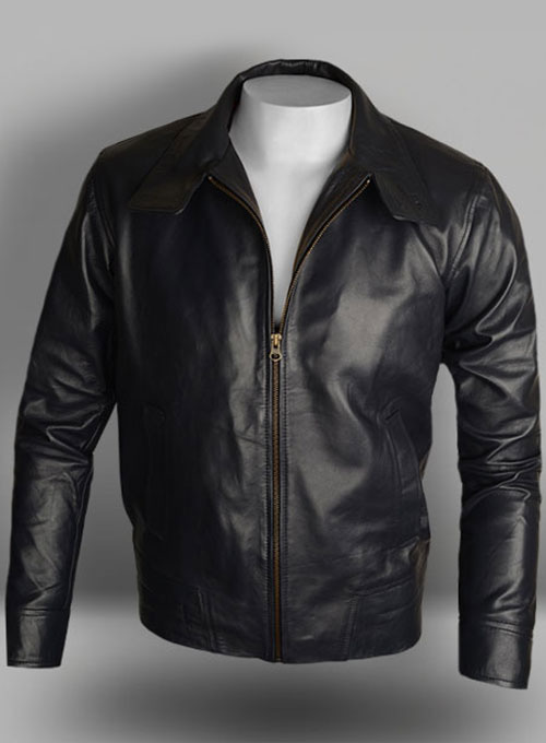 Dk Blue X-Men Magneto Leather Jacket