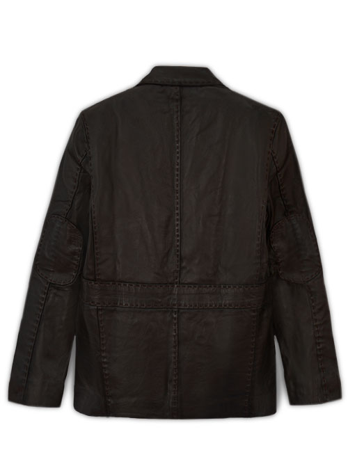 Dark Brown Fast & Furious Jason Statham Jacket - 40 Short