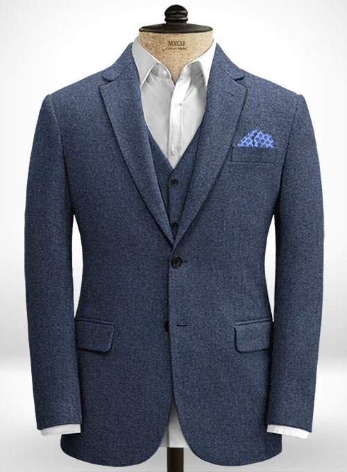 Empire Blue Tweed Jacket