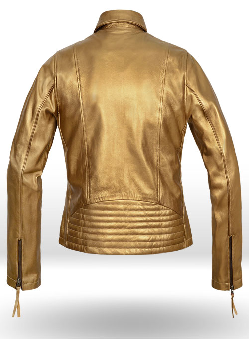 Golden Leather Jacket # 288 - Click Image to Close