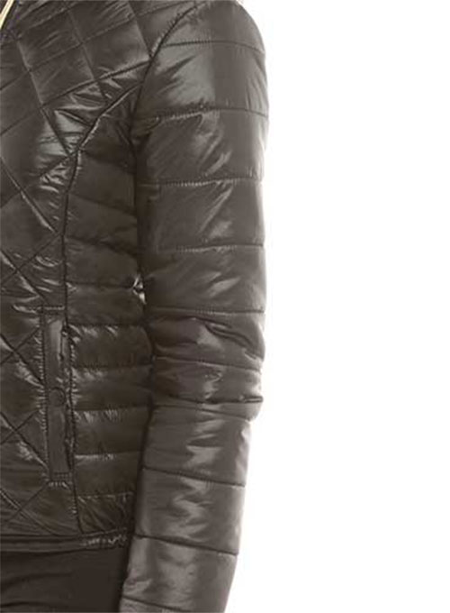 Hooded Leather Jacket # 510 - Click Image to Close