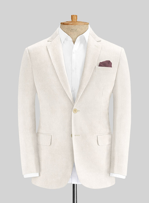 Ivory Corduroy Jacket