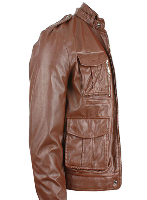 Leather Jacket #604 - Click Image to Close