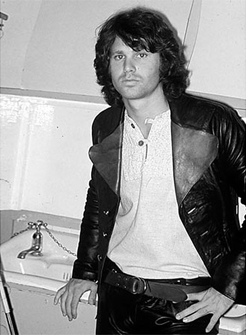 Jim Morrison Leather Jacket - Click Image to Close