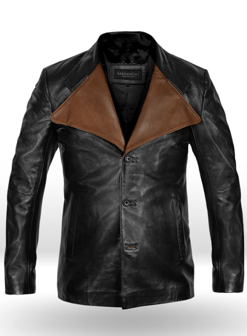 Jim Morrison Leather Jacket - Click Image to Close