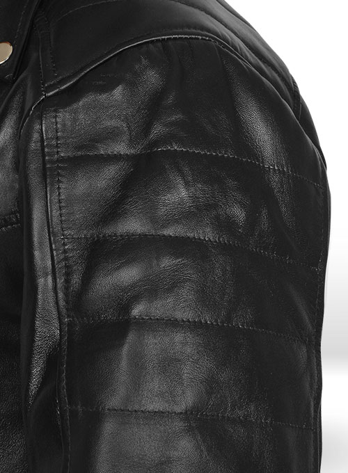 Pure Leather Biker Jacket #3 - Click Image to Close