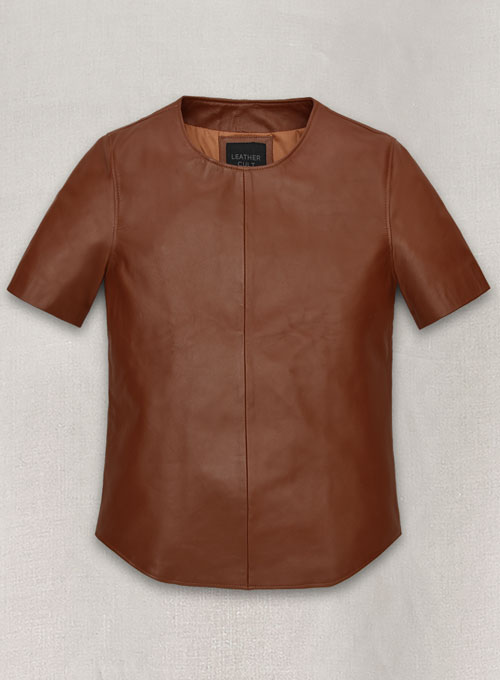 Leather T-Shirt