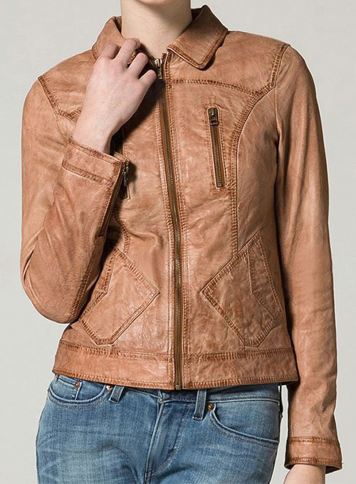 Leather Jacket # 537 - Click Image to Close