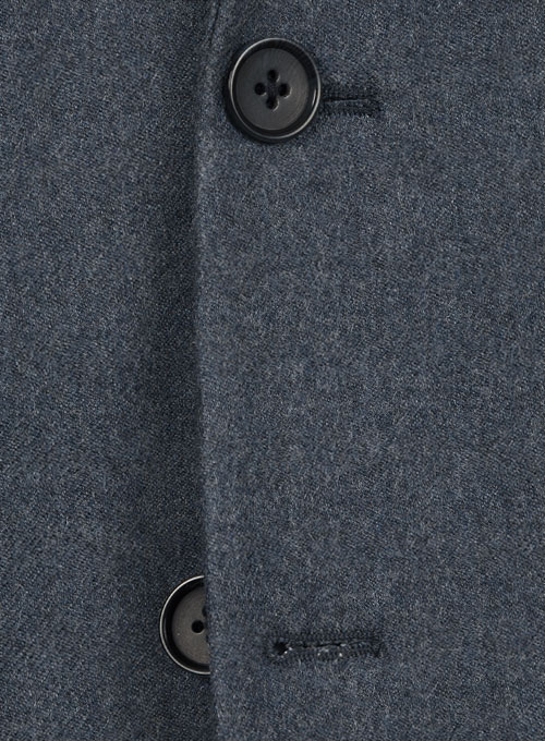 Light Weight Bond Blue Tweed Jacket - Click Image to Close
