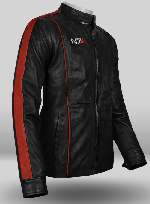 Mass Effect 3 Leather Jacket - Click Image to Close