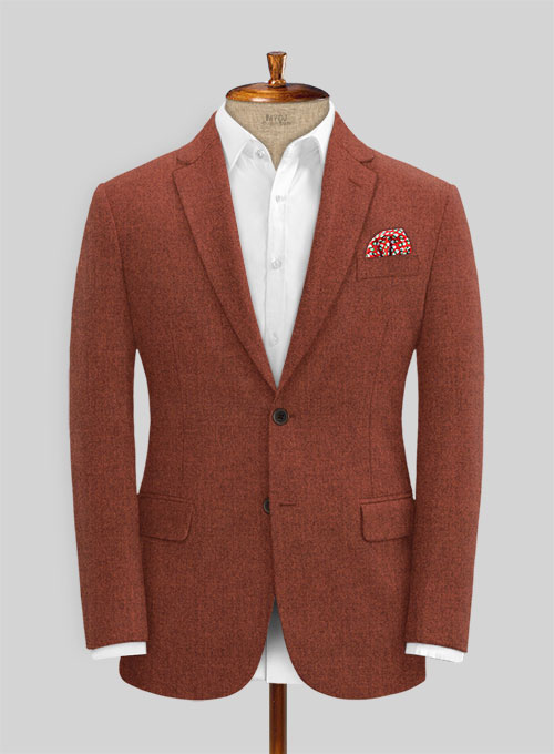 Melange Titan Rust Tweed Jacket