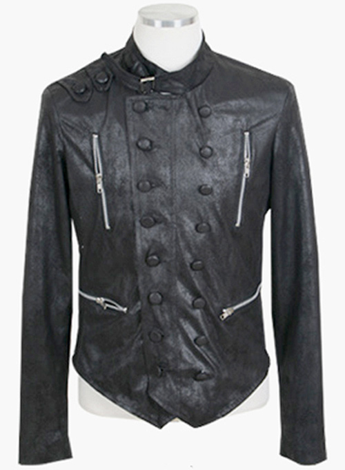 Military Leather Jacket