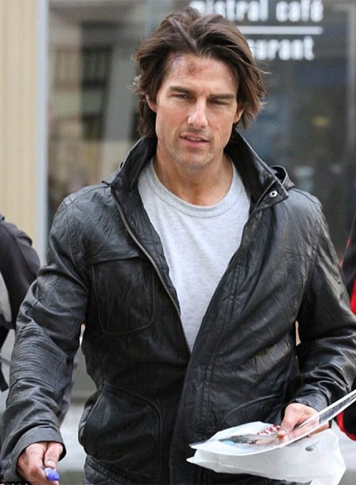 Mission Impossible Ghost Protocol Leather Jacket - Click Image to Close