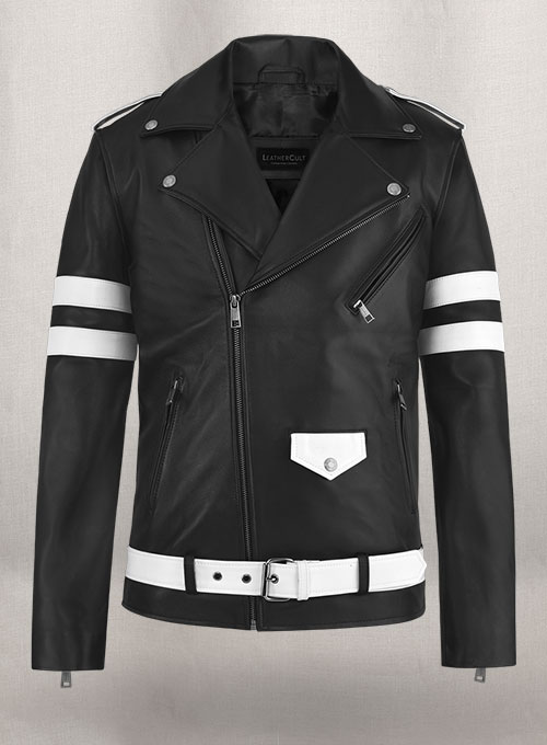 Monza Biker Leather Jacket