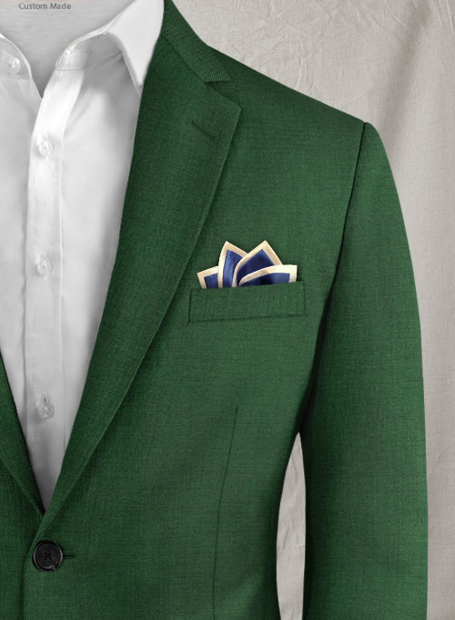 Napolean Yale Green Wool Jacket