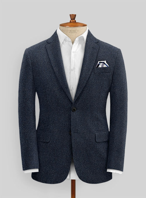 Playman Blue Denim Tweed Jacket