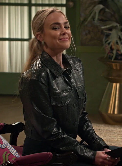 Rebecca Rittenhouse Maggie Leather Jacket