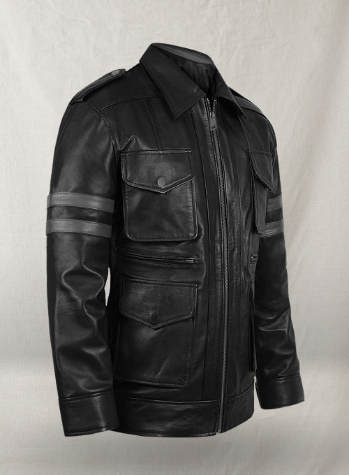 Resident Evil 6 Leon Kennedy Leather Jacket - Click Image to Close