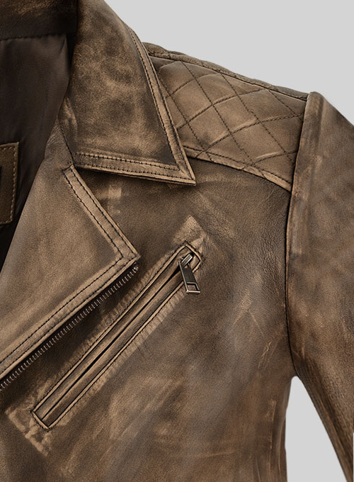 Roger Timber Leather Jacket