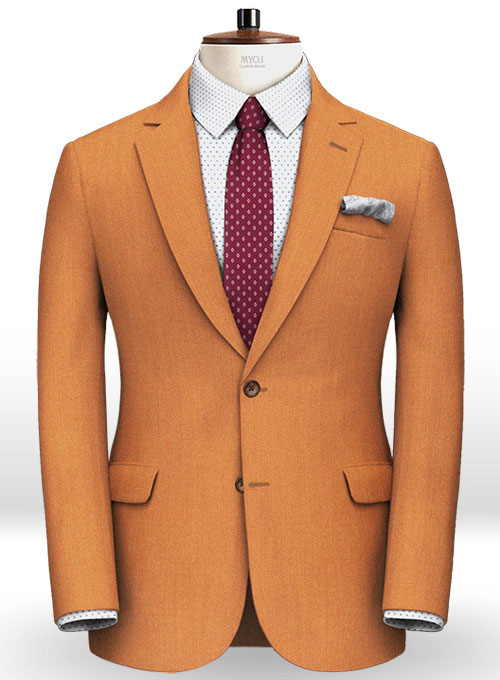 Rust Wool Suit