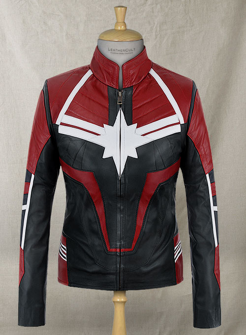 Captain Marvel Leather Jacket