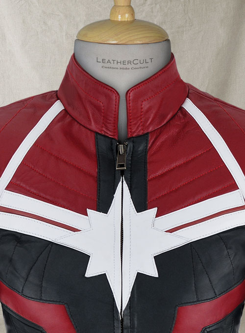 Captain Marvel Leather Jacket