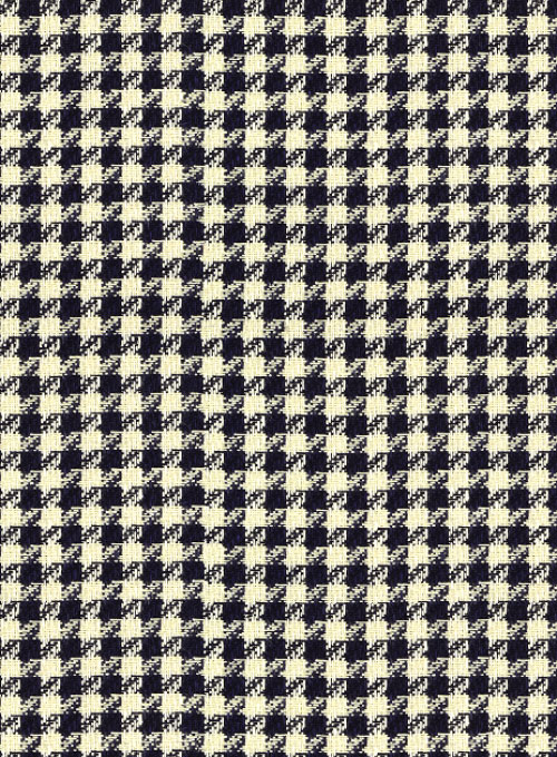 Solbiati Houndstooth Navy Linen Jacket